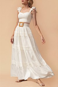 SAIA MALU PREGAS - OFF WHITE