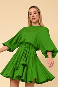 VESTIDO VALEN - VERDE CACTUS