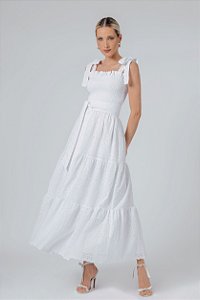 VESTIDO LAÍS DE LAISE - BRANCO