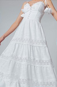 VESTIDO LOUISE - BRANCO