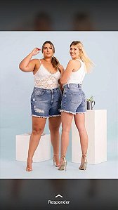 Shorts jeans básico