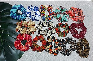 Frufru de Cabelo / Scrunchies / com Estampa