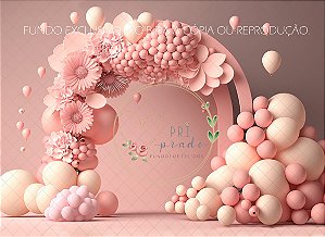 balao flores 3d