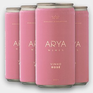 Arya Wines Rosé  Kit 4 Latas