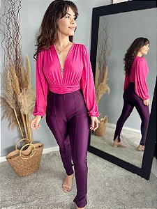 Calça Prada Zíper Invisível