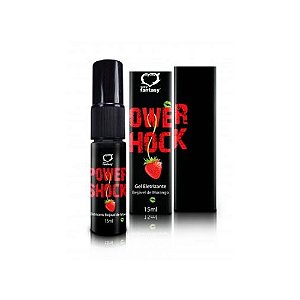 Power Shock Eletrizante Morango Beijável 15ml