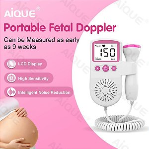 Monitor Fetal Doppler Ultrassom: Capturando os Delicados Batimentos do Seu Bebê