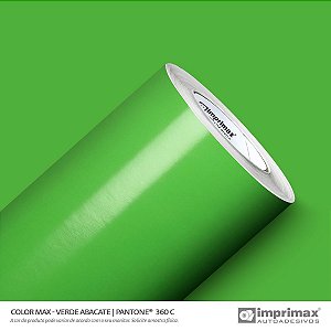 Adesivo Color MAX Verde Abacate (Largura 1m) - VENDA POR METRO
