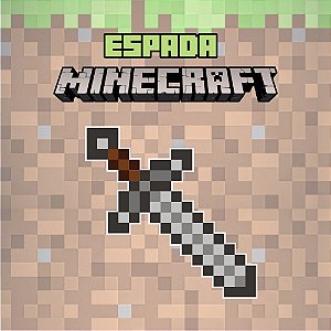 Adesivo Minecraft - Espada