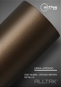 Adesivo Envelopamento Jateado Brown Metallic - ( Largura Do Rolo - 1,38m ) - VENDA POR METRO