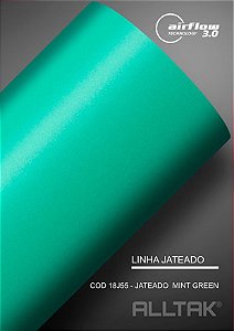 Adesivo Envelopamento Jateado Mint Green - ( Largura Do Rolo - 1,38m ) - VENDA POR METRO
