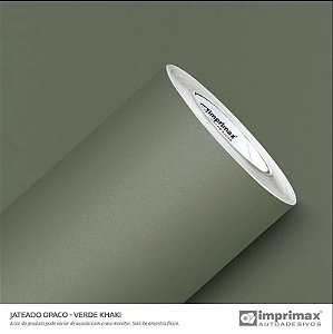 Adesivo Jateado Opaco Verde Khaki ( ROLO DE 3M X 1.40M )