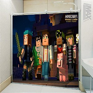 Adesivo Box - Minecraft Story Mode