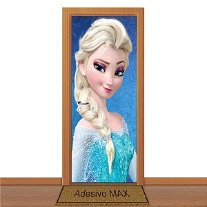 Adesivo de Porta - Frozen Elsa 2