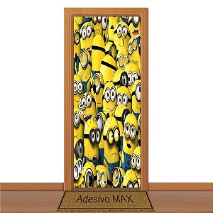 Adesivo de Porta - Minions 3