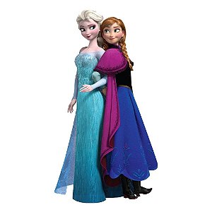 Adesivo Recortado - Frozen Anna e Elsa