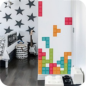 Adesivo Decorativo Tetris
