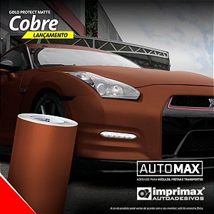 Adesivo Protect Matte Cobre (Largura 1,40m) - VENDA POR METRO