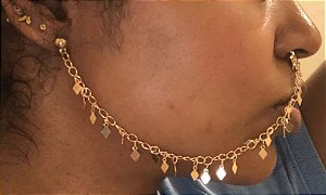 Nathni -piercing indiano (fake)