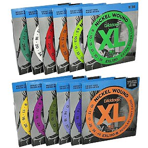 Encordoamento Guitarra - D'Addario XL Nickel Wound