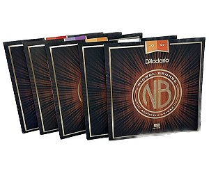 Encordoamento Violão Aço - D'Addario NB Nickel Bronze