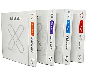 Encordoamento Revestido Violão - D'Addario XS Phosphor Bronze