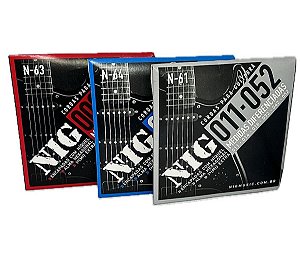 Encordoamento Guitarra - NIG Nickel