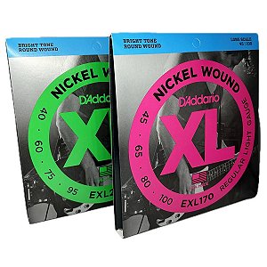 Encordoamento Contrabaixo Nickel Wound - D'Addario EXL