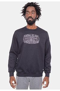 Moletom Fatal Gola Careca Mind Preto