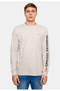 Camiseta HD Manga Longa Off White
