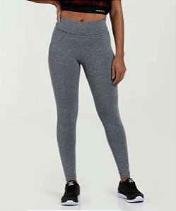 Calça  Legging Fitness Cintura alta - Cinza