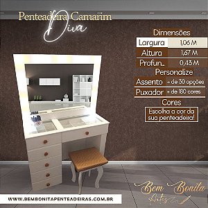 Penteadeira Camarim Diva