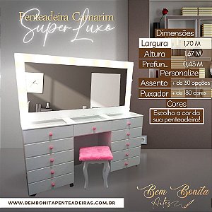 Penteadeira Camarim Super Luxo
