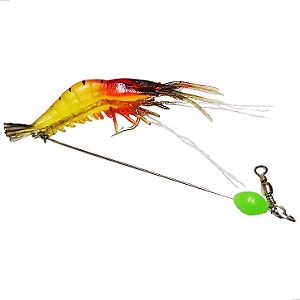 Isca Artificial Camarão Encastoado 8cm 6g