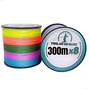 Linha Multifilamento 8X - 300 metros