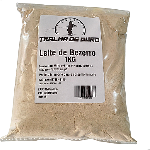 Leite de Bezerro em Pó 1 kg - Tralha de Ouro