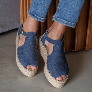 Flatform jeans fivela - últimos pares 33,39,40