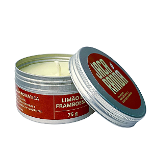 Vela Limão e Framboesa