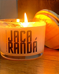 Vela Jacarandá - Com tampa de madeira