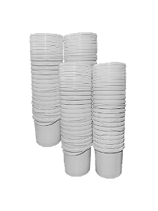 40 Baldes 5 Litros Branco Novo - Conjunto Promocional