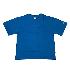Camiseta Champion Oversize Escrito Curvo