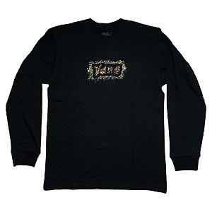 Camiseta Vans Pixel Brite Manga Longa