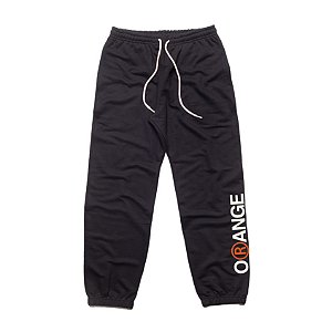 Calça Moletom Orange Relaxed