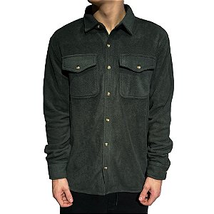 Overshirt Reserva Fleece Damien Verde