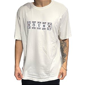 Camiseta OUS Azulejos Pristine Off White