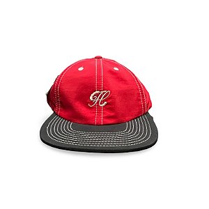Boné Hocks 6 Panel Pixel Vermelho