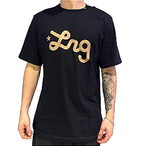 Camiseta LRG Western Script Preto