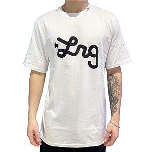 Camiseta LRG Western Script Branco