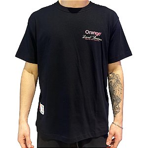 Camiseta Orange Crafted Renaissence Art Preto