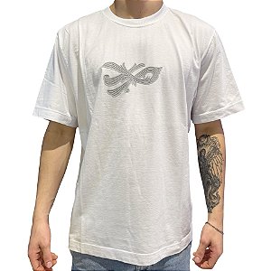 Camiseta OUS Fili Barroco Branco